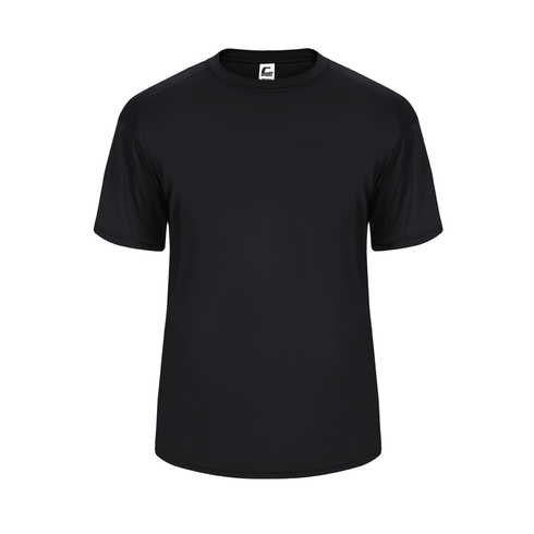Badger Sport C2 Performance Yth Tee (520000-000104), Color 'Black'